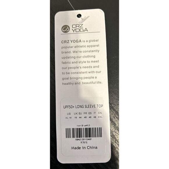 CRZ Yoga Top Size XXL - Picture 3 of 4